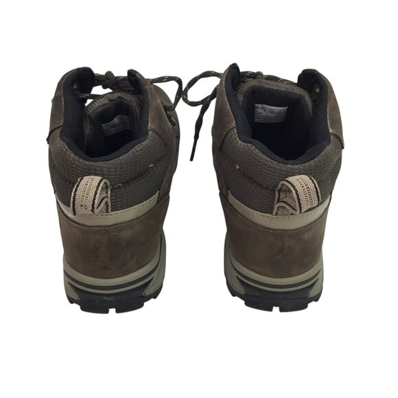 Timberland Mens 7 Waterproof Nubuck Leather Lace Brown Hiking Boots - Picture 7 of 11